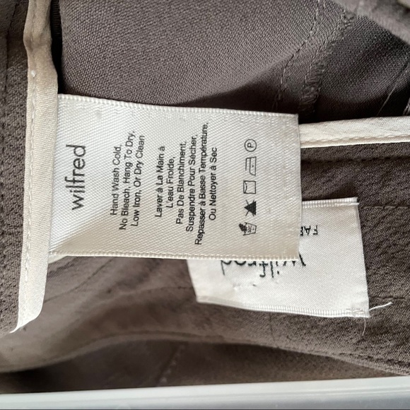 Aritzia - Wilfred Allant Pant in Camel Brown - Picture 11 of 12